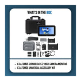 Atomos Shinobi GO 5.2-inch HDR Touchscreen Camera Monitor Bundle with Atomos Universal Accessory Kit