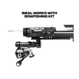 Ballista BAT Bottom Picatinny Rail V2, 8 Inch CNC Machined Anodized Aluminum