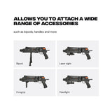 Ballista BAT Reverse Bottom Picatinny Accessory Rail V2, 6.29 Inch Aluminum