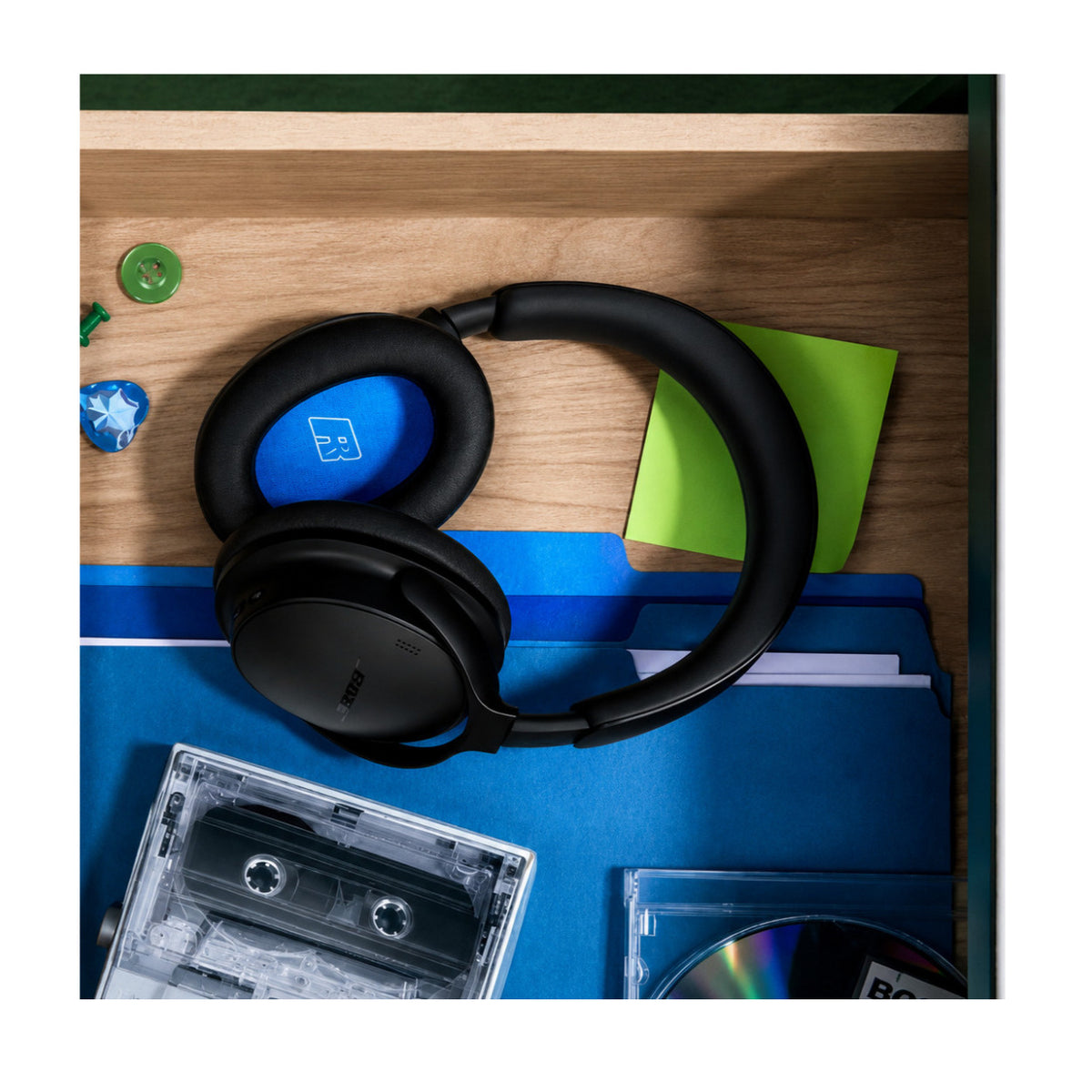 Bose QuietComfort Headphones with Adjustable Active Noise Cancellation (2nd Gen, Black)