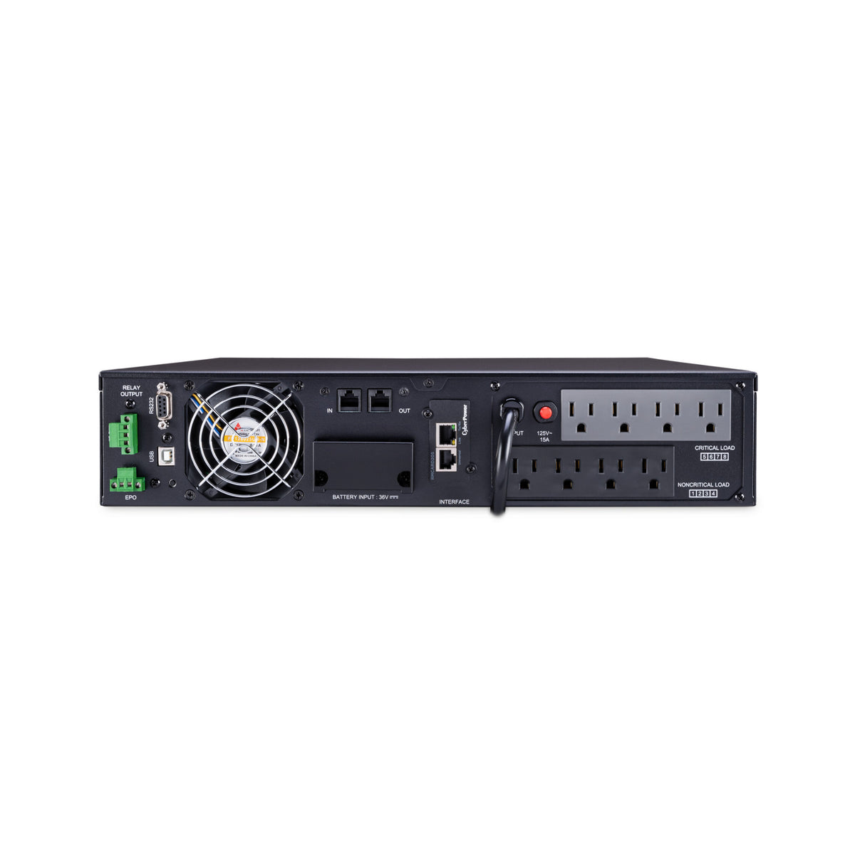 CyberPower OL1000RTXL2UN 1000VA/900W Smart App Online Rack/Tower UPS with Network Management Card