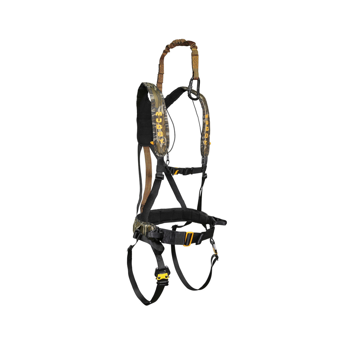 Muddy Ambush Safety Harness with Standard Quick-Release Buckles (Mossy Oak Bottomland)