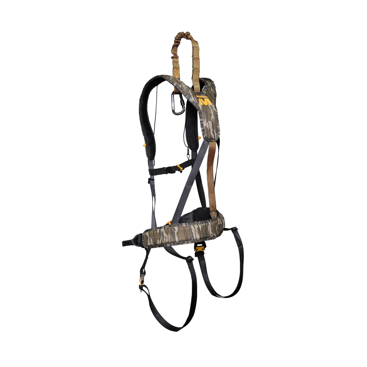 Muddy Ambush Safety Harness with Standard Quick-Release Buckles (Mossy Oak Bottomland)