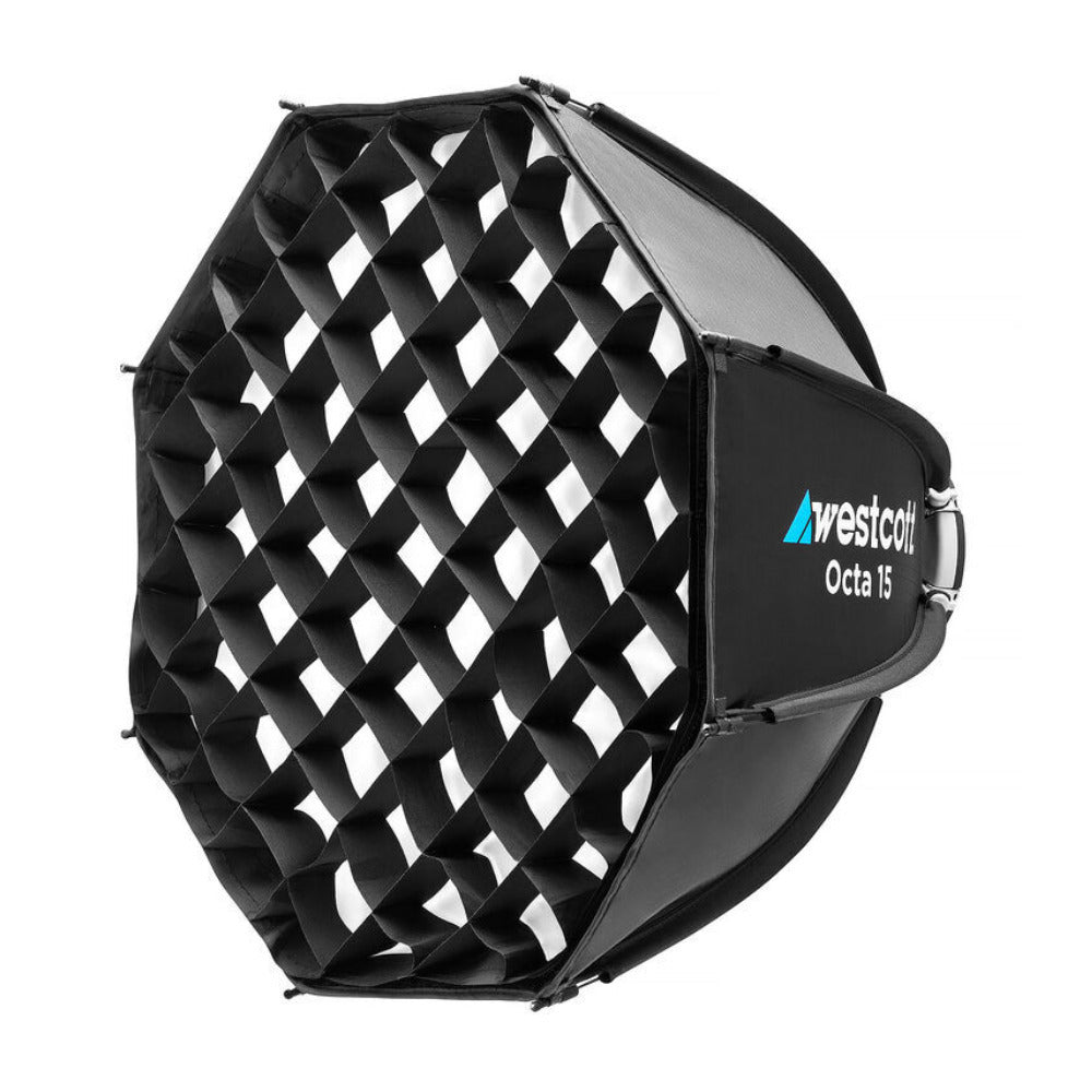Westcott Octa 15 Softbox with 50 Degree Grid, 1 Stop Diffusion and Twist Lock
