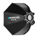 Westcott Octa 15 Softbox with 50 Degree Grid, 1 Stop Diffusion and Twist Lock