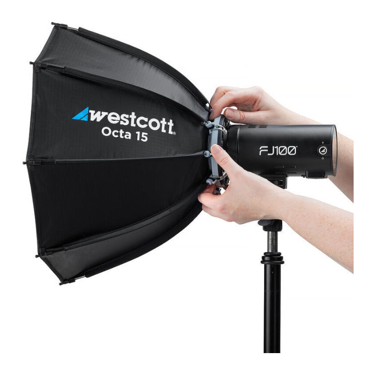 Westcott Octa 15 Softbox with 50 Degree Grid, 1 Stop Diffusion and Twist Lock