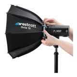Westcott Octa 15 Softbox with 50 Degree Grid, 1 Stop Diffusion and Twist Lock