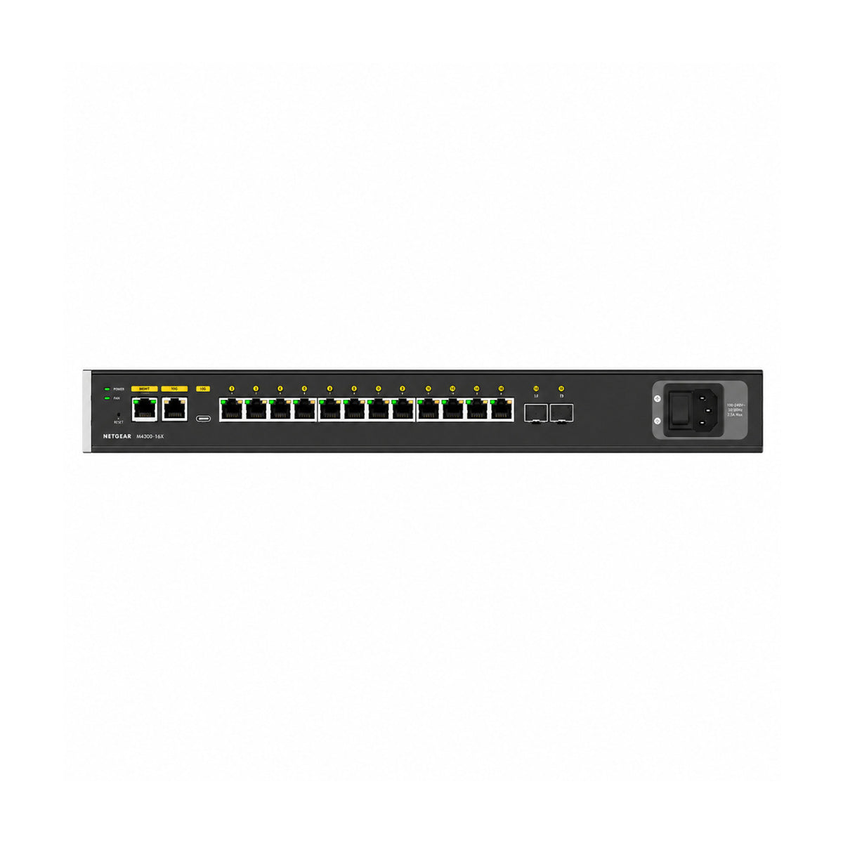 Netgear MSM4214X 12x2.5G Managed AV Network Switch for Multi-gigabit Connections
