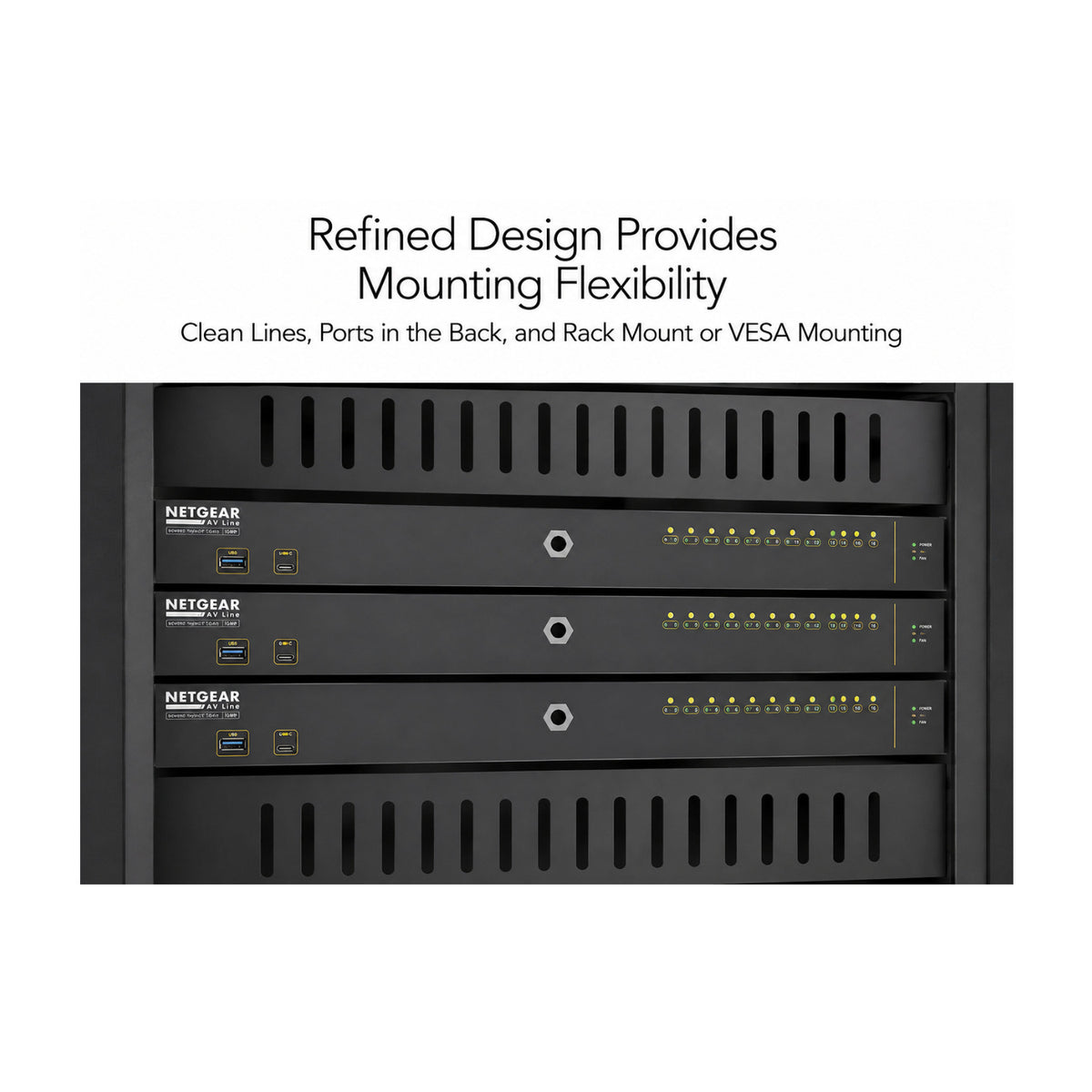 Netgear MSM4214X 12x2.5G Managed AV Network Switch for Multi-gigabit Connections