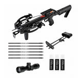 Ballista Bat Compound Crossbow with L-Buttstock and Accessories Bundle