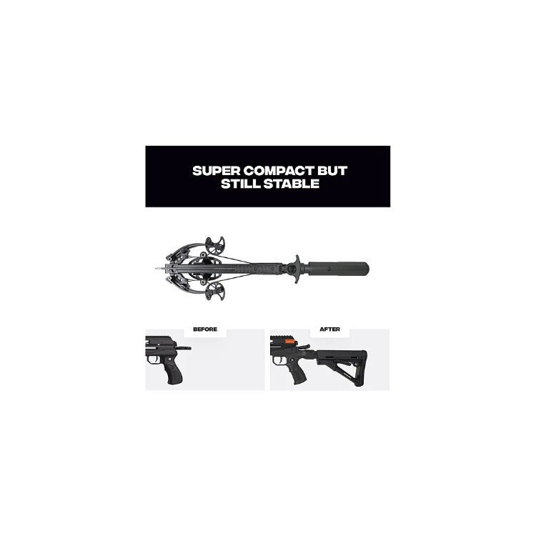 Ballista Bat Crossbow with Triangle T-Stock Bowfishing Bundle