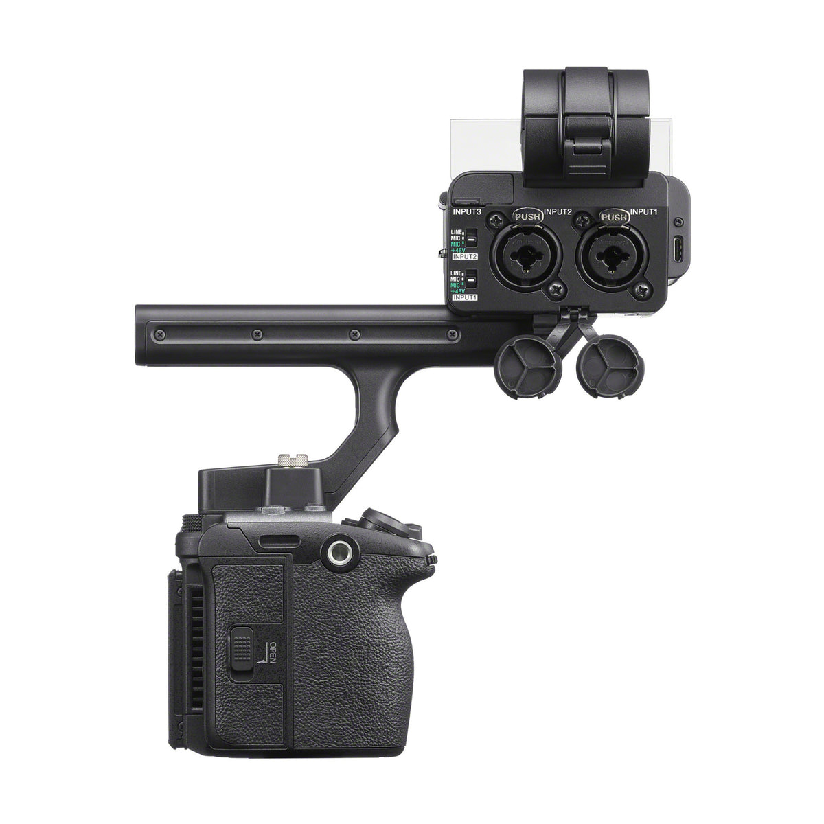 Sony FX5 Cinema Camera with XLR Handle Unit and 50-150mm f/2 GM Lens Bundle
