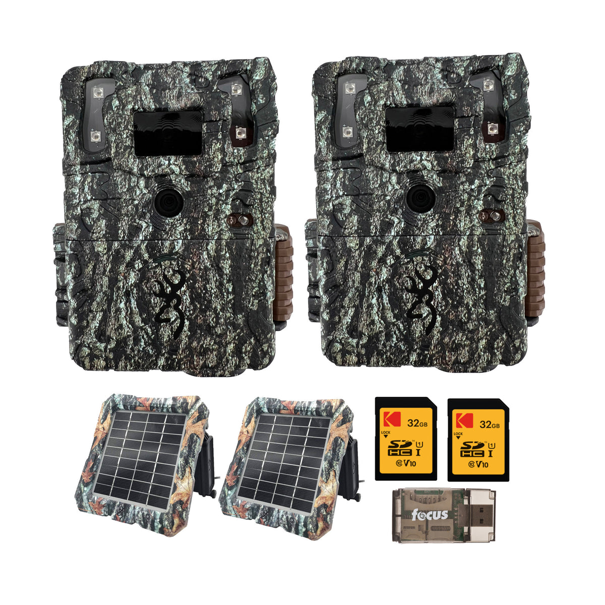Browning Trail Cameras Command Ops Elite 40MP (2-Pack) Bundle with Accessories