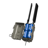 Cuddeback Tracks Black Flash Cell Camera (4 Pack) with Accessories Bundle