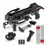 Ballista BAT Compact Compound Crossbow with 5-Bolt Mag Bundle with Accessories