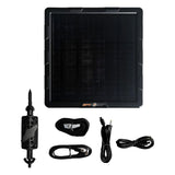 Spypoint FLEX DARK 40MP Cellular Gray Trail Camera (10-Pack) Bundle with Solar Panels & Card Reader