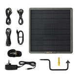 Spypoint Force-24 24MP 2K Video Trail Camera (10-Pack) Bundle with Solar Panels and Card Reader