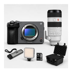 Sony FX5 Cinema Camera with 70-200mm f/2.8 GM OSS II Lens and Accessories Bundle