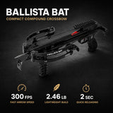 Ballista BAT Compound Crossbow Bundle with Accessories