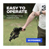 Ballista BAT Reverse Draw Compound Crossbow Bowfishing Bundle with Accessories