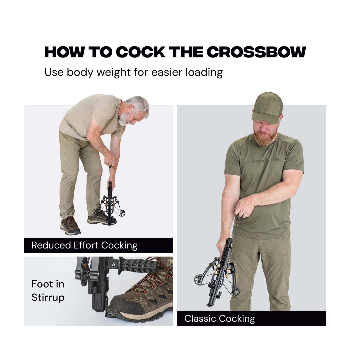 Ballista BAT Reverse Draw Compound Crossbow Bowfishing Bundle with Accessories