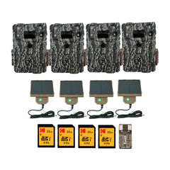 Browning Trail Cameras Command Ops Elite 40MP (4-Pack) Bundle with Accessories