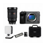 Sony FX5 Cinema Camera with BIONZ XR2 AI Processor and 28-70mm f/2 GM Sony-E Lens Bundle