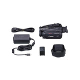 Canon Vixia HF G70 UHD 4K Camcorder Bundle with Camera Gadget Bag, 64GB Memory Card, and Accessories