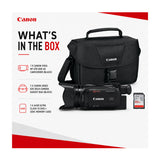Canon Vixia HF G70 UHD 4K Camcorder Bundle with Camera Gadget Bag, 64GB Memory Card, and Accessories