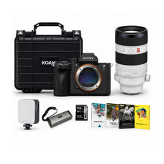 Sony a7R VI Mirrorless Camera with 50-150mm f/2 GM Lens and Accessories Bundle