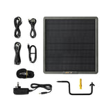 Spypoint FLEX-M2 32MP Trail Camera Bundle with 10-Watts Lithium Battery Solar Panel and Accessories