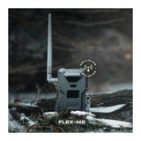 Spypoint FLEX-M2 32MP Trail Camera Bundle with 10-Watts Lithium Battery Solar Panel and Accessories