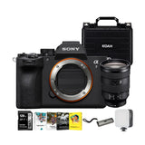 Sony Alpha 7 V Full-Frame Mirrorless Camera with 24-105mm f/4 G OSS Lens Bundle with Accessories