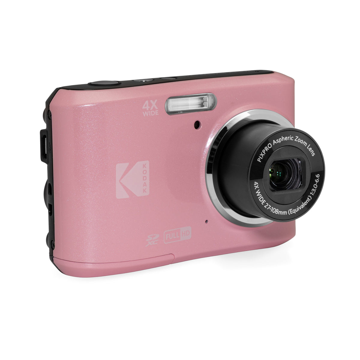 Kodak PixPro FZ45 Friendly Zoom 16MP 1080p Full HD Digital Camera (Pastel Pink) (Open Box)