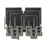 Spypoint FLEX-M2 32MP Trail Camera 6-Pack Bundle with Six Solar Panels and Card Reader (13 Items)