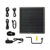 Spypoint FLEX-M2 32MP Trail Camera 6-Pack Bundle with Six Solar Panels and Card Reader (13 Items)