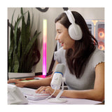 Amaran Mic Desktop Stand Kit with 6-Layer Noise Reduction and 50m Wireless Transmission (White)