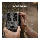 Spypoint FORCE-PRO Trail Camera Bundle with Solar Panel and Card Reader