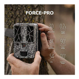 Spypoint FORCE-PRO Trail Camera (2 Pack) Bundle with Solar Panel and Card Reader