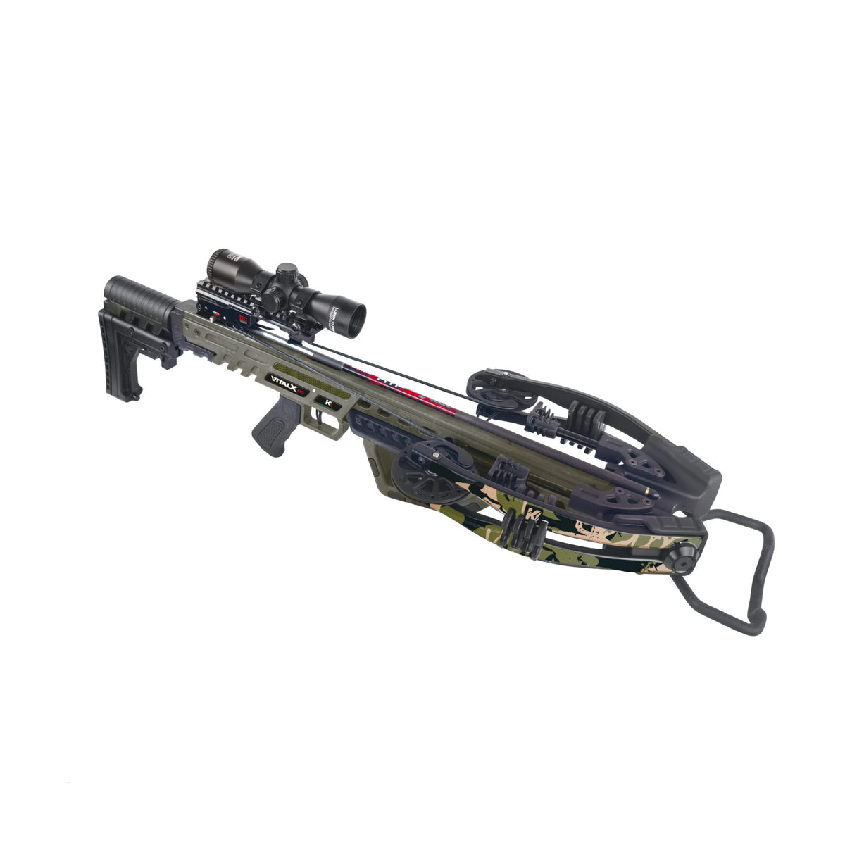 Killer Instinct Vital-X Crossbow Package Bundle with HYPR-V Crossbow Bolts 6-Pack and Broadheads
