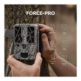 Spypoint FORCE-PRO Trail Camera (6 Pack) Bundle with Solar Panel and Card Reader