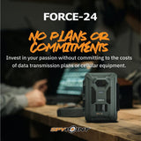 Spypoint Force-24 24MP 2K Video Trail Camera (10-Pack) Bundle with Solar Panels and Card Reader