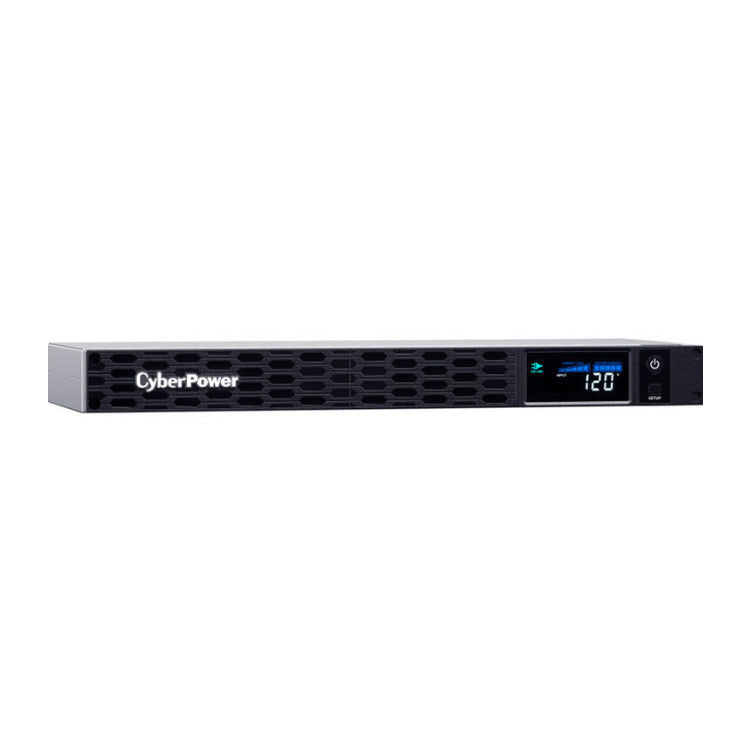 CyberPower CP700PFCRM1U (Black) PFC Sinewave 1U Rackmount UPS System 700VA 400W