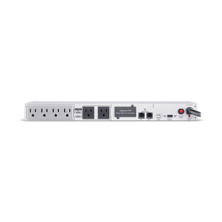 CyberPower CP700PFCRM1U (Black) PFC Sinewave 1U Rackmount UPS System 700VA 400W