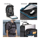Tenba Axis V2 24L Backpack for DSLR, Mirrorless Cameras, Lenses, 16-inch Laptop, and More (Black)