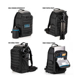 Tenba Axis V2 24L Backpack for DSLR, Mirrorless Cameras, Lenses, 16-inch Laptop, and More (Black)