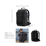 Tenba Axis V2 24L Backpack for DSLR, Mirrorless Cameras, Lenses, 16-inch Laptop, and More (Black)