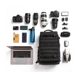 Tenba Axis V2 24L Backpack for DSLR, Mirrorless Cameras, Lenses, 16-inch Laptop, and More (Black)