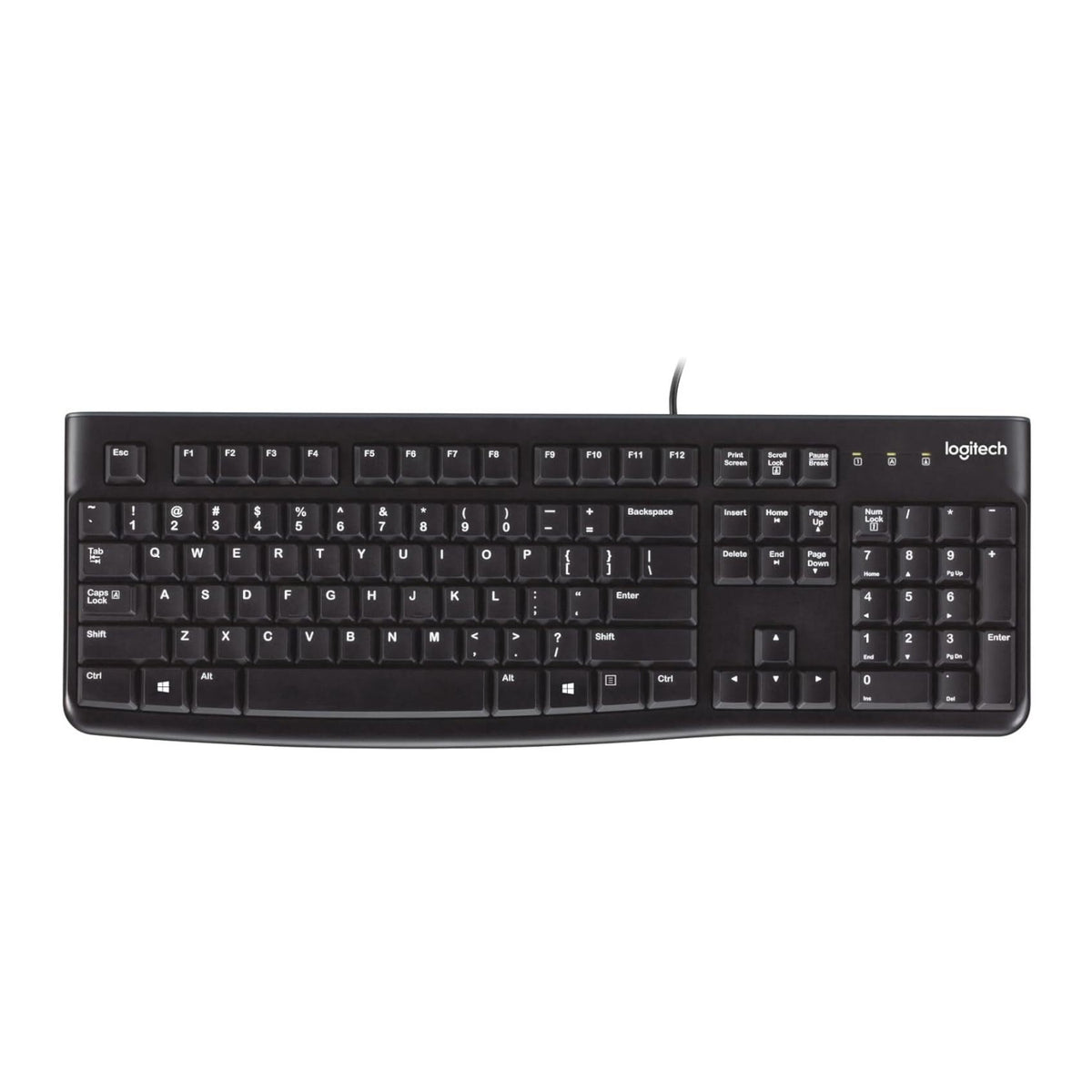 Logitech K120 Full Size Wired USB Plug and Play Keyboard