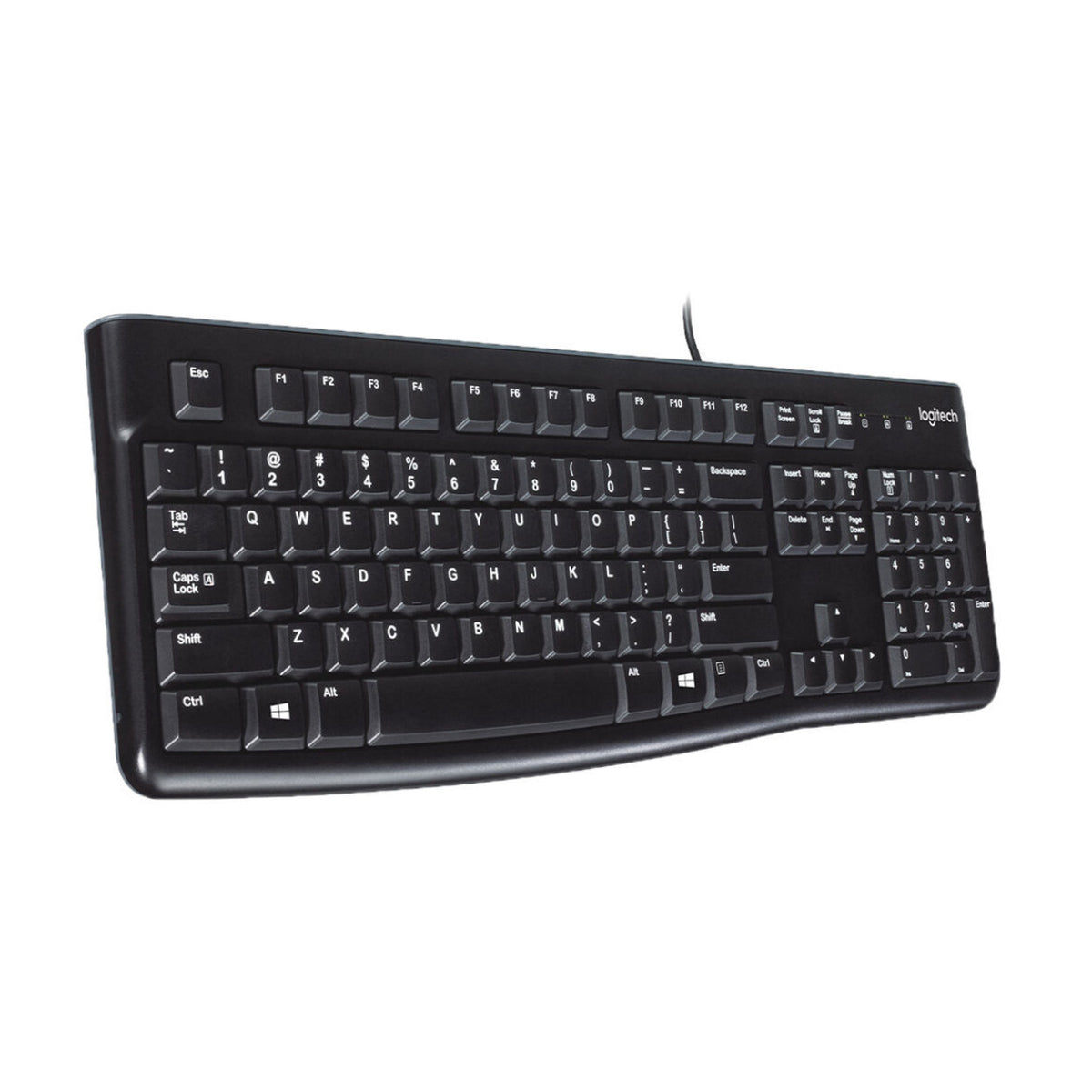 Logitech K120 Full Size Wired USB Plug and Play Keyboard